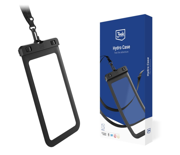 3MK Hydro Case Wodoodporne Etui do Smartfonów (do 7") IPX8 5903108517621 - 1143048 - zdjęcie